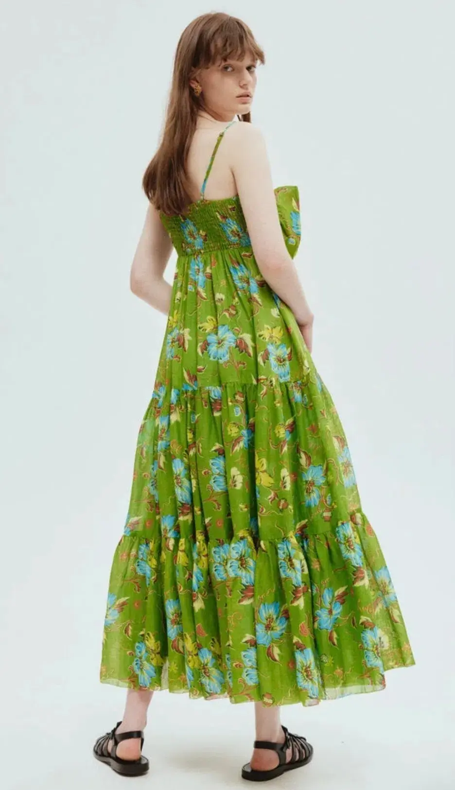 Alemais Hotel Lamu floral-print midi dress size 16 - Image 2