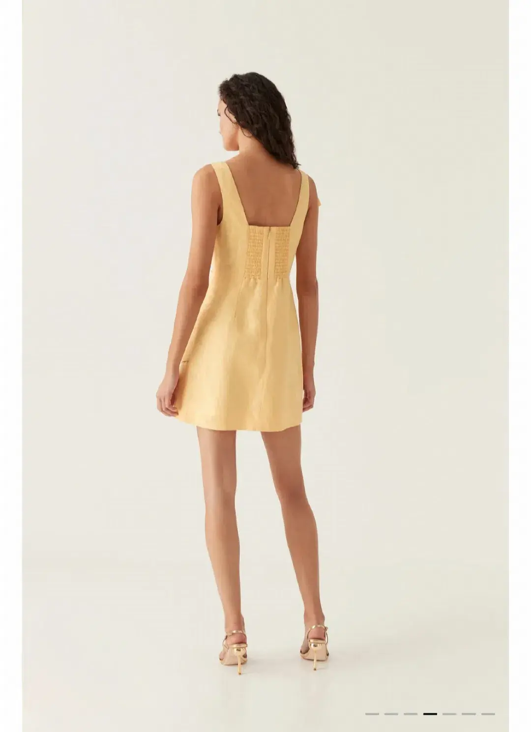 Aje Energy Mini Dress Marigold Size 8 - Image 2