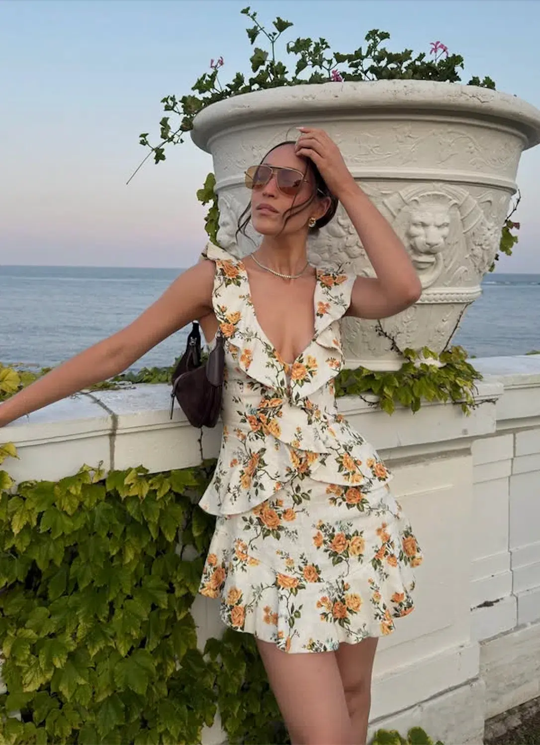 Zimmermann Golden Flutter Mini Dress Size 1 / AU 10 / M - Image 1