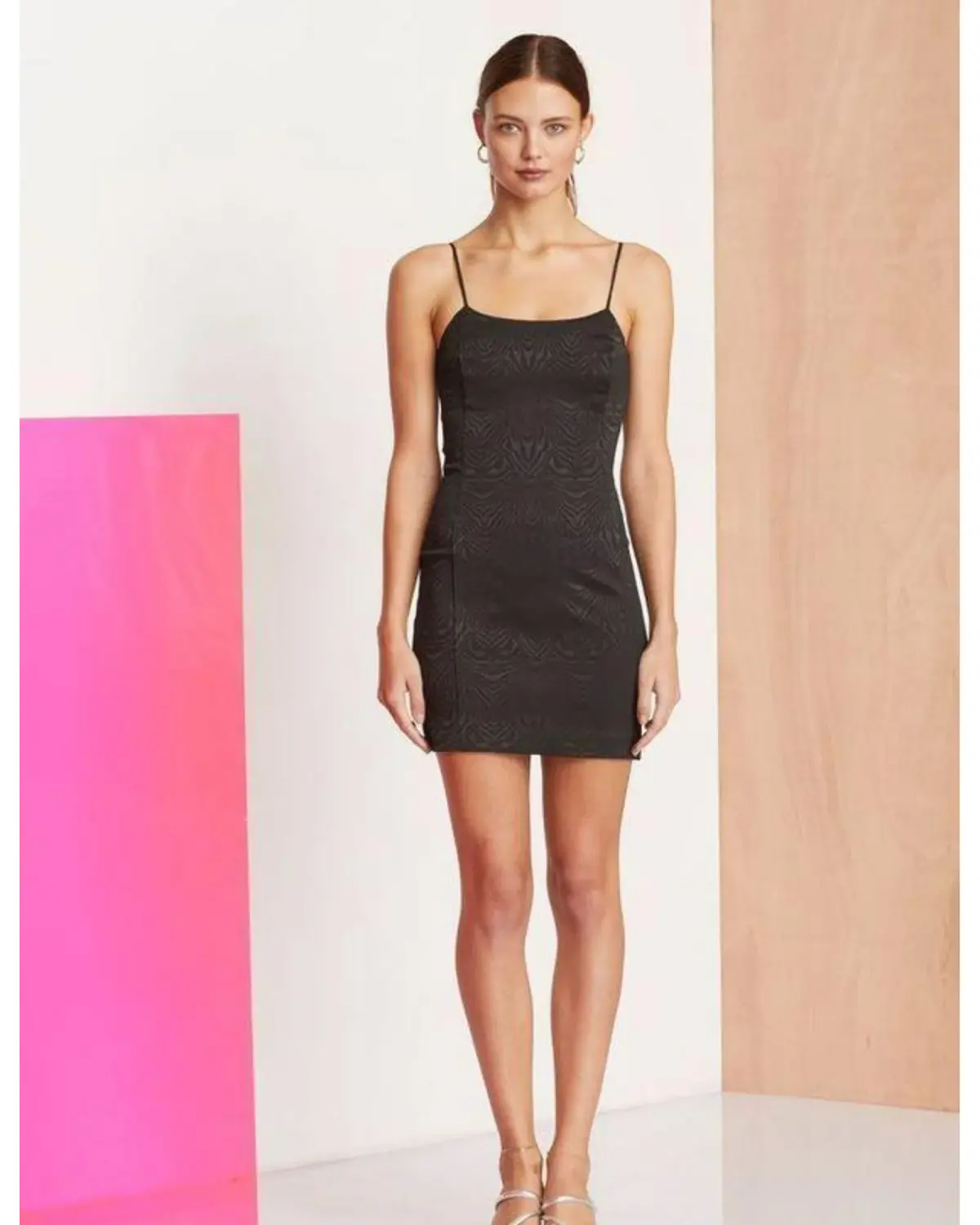 Bec & Bridge Ze'bre Mini Dress Black Size AU 8 - Image 1