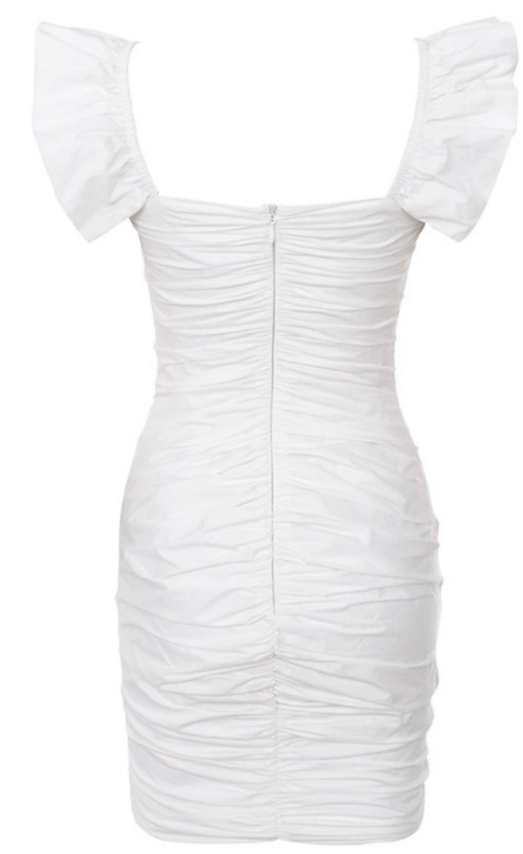 House of CB Kara Mini Dress White Size 8 - Image 5