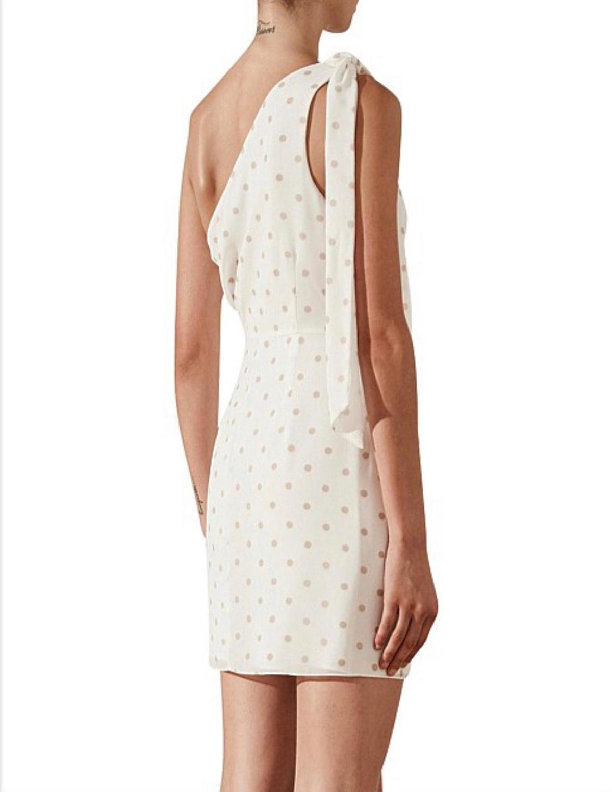 Shona Joy Sophia One Shoulder Mini Size 6 - Image 2