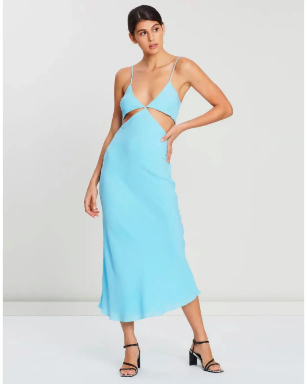 Bec and Bridge Marine Dreams Midi Dress Aqua size 6 - Image 1