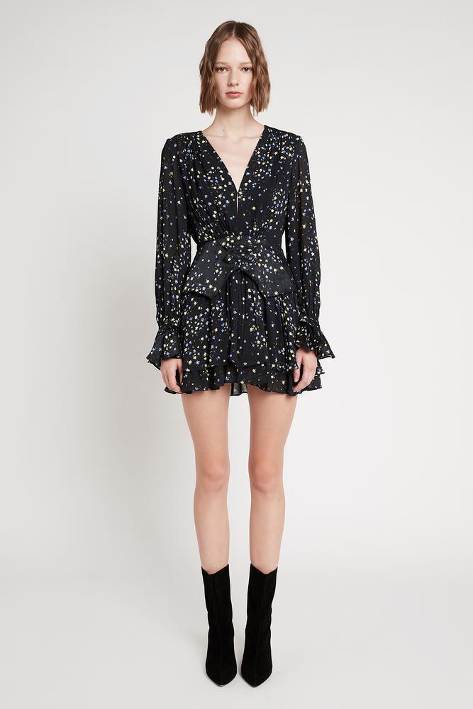 Aje Ainsley Dress Print Size 8 - Image 1
