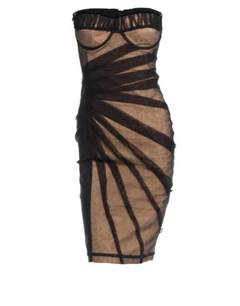 Dolce & Gabbana Mesh dress size 6 for rent on The Volte - main image