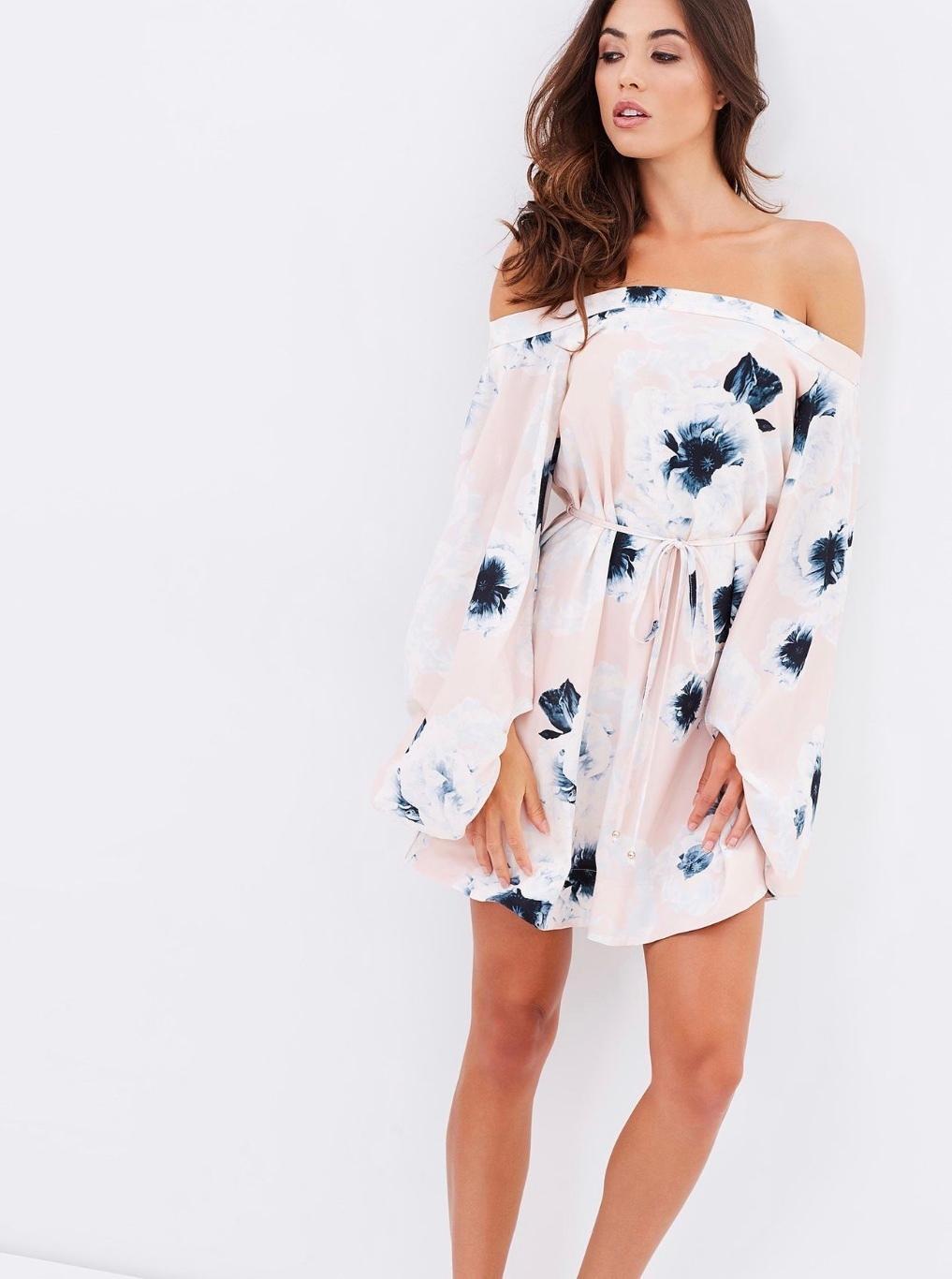 Pasduchas Ariel Mini Dress Floral Size 6 - Image 4