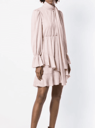Chloe Long-sleeved Mini Dress size 8 - Image 1