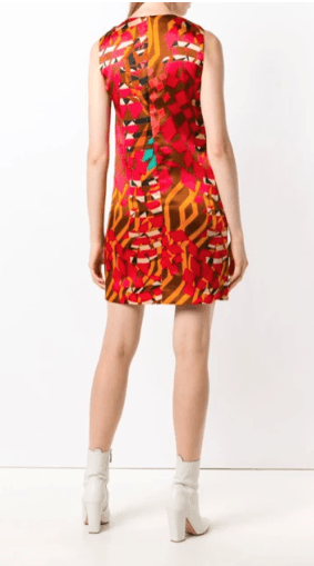 Missoni Silk Geometric Dress size 8  for rent on The Volte - main image