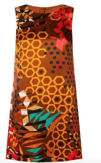 Missoni Silk Geometric Dress size 8  for rent on The Volte - main image