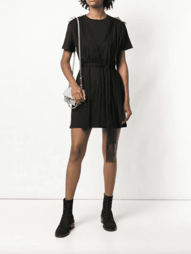 Red Valentino Layered T Shirt Dress size 8  - Image 1