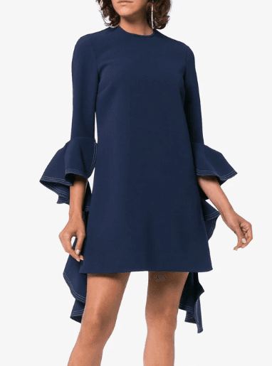 Ellery Kilkenny Dress navy size 8 - Image 3