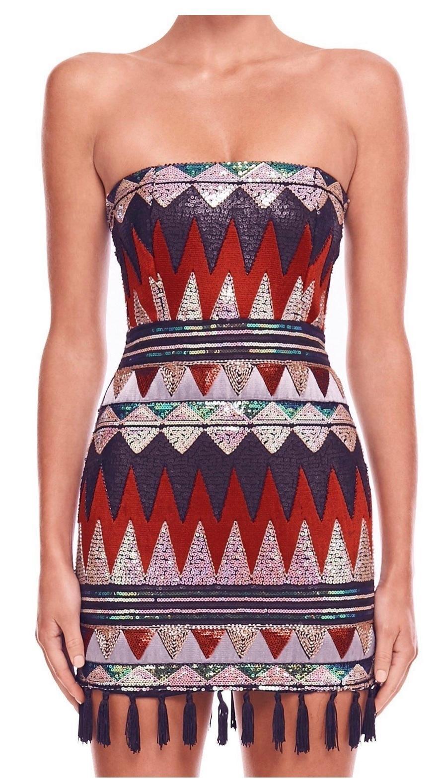 Eliya the Label Perplex Mini Dress Sequin Size XS / Au 6 - Image 2
