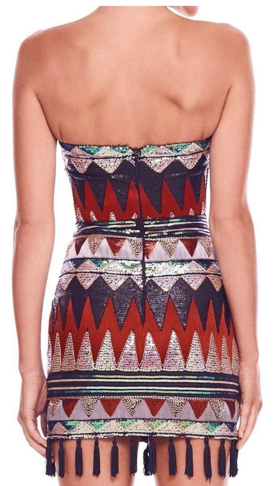 Eliya the Label Perplex Mini Dress Sequin Size XS / Au 6 - Image 3