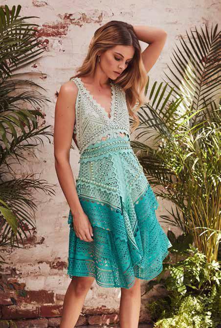 Thurley Bahamas Dress Green Size 6  - Image 6