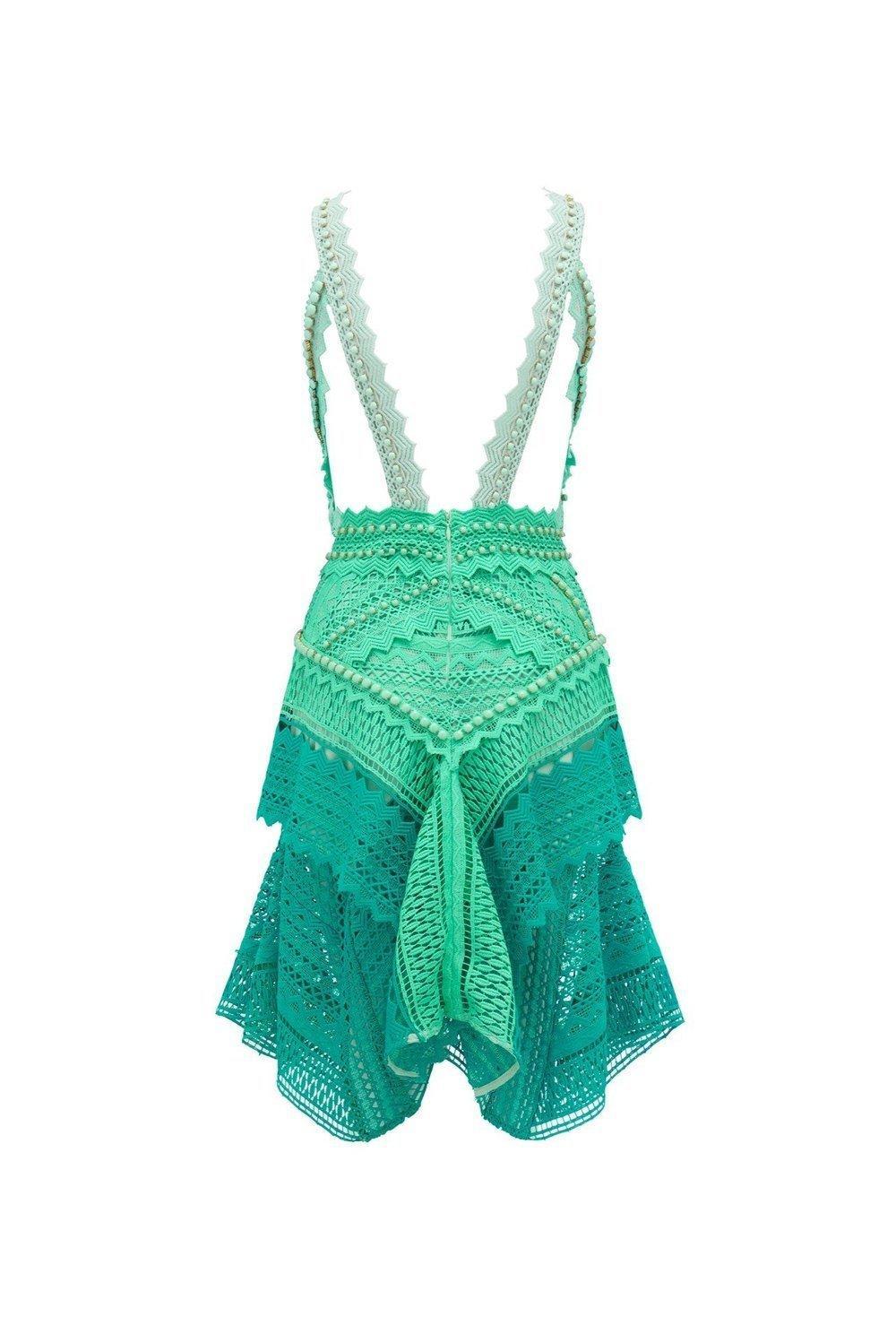 Thurley Bahamas Dress Green Size 6  - Image 5