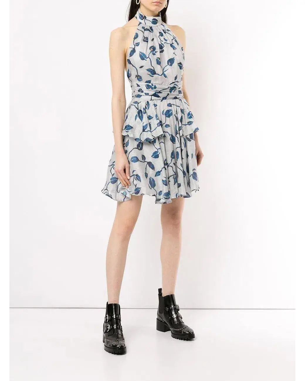 Aje Tilly Mini Dress Print Size 8 - Image 1