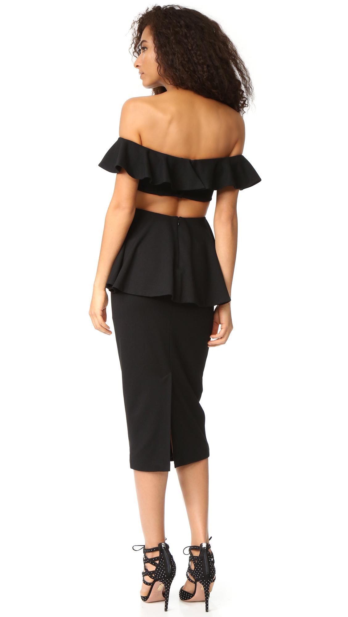 Fame and Partners Firefly Dress Black Size 6 - Image 5
