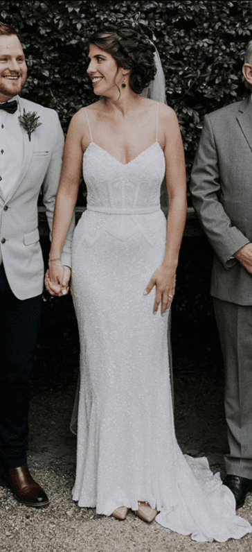 Karen Willis Holmes Addison Dress White Size 8 - Image 1