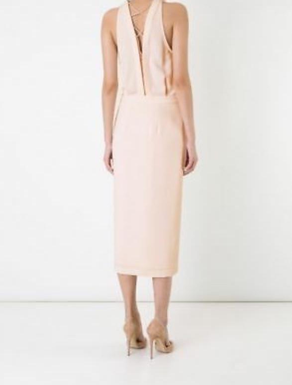 Dion Lee Line II Soft Lace Dress, Black - Image 3