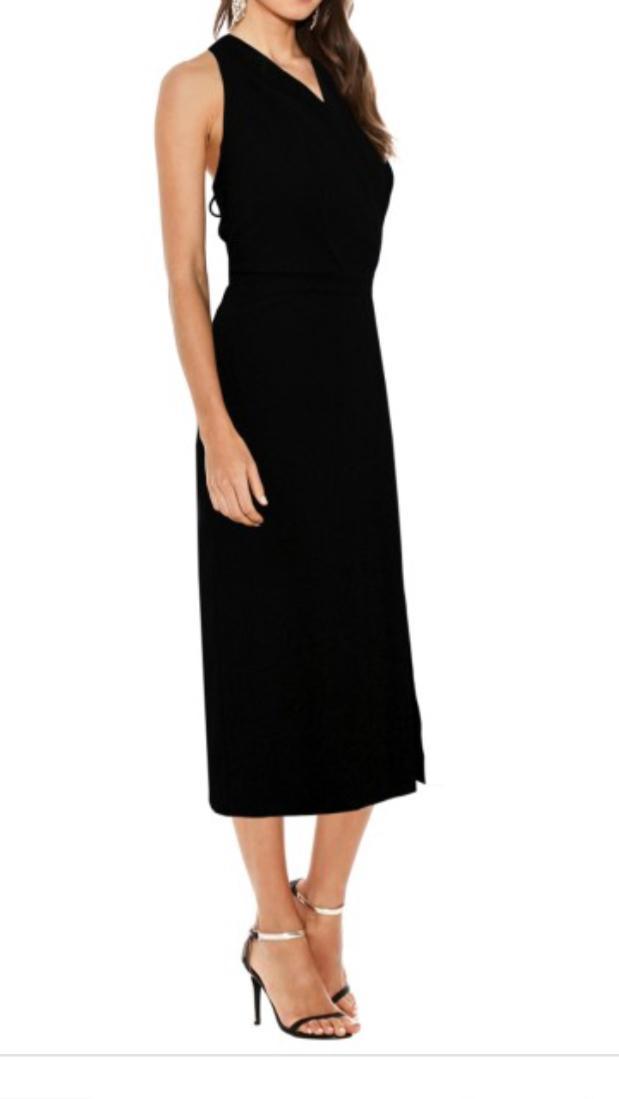 Dion Lee Line II Soft Lace Dress, Black - Image 5