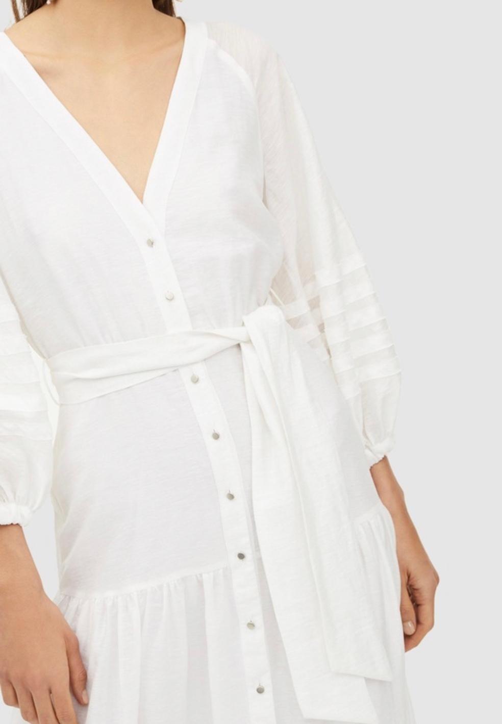 Manning Cartel Balloon Art Maxi Dress  White Size 14  - Image 2
