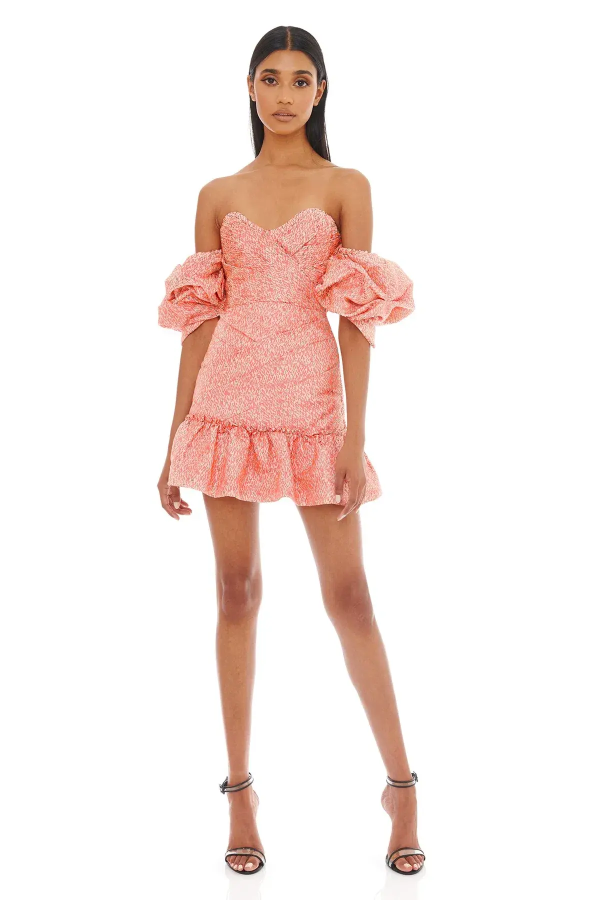Eliya The Label Charlotte Mini Dress Pink Size 10 - Image 1