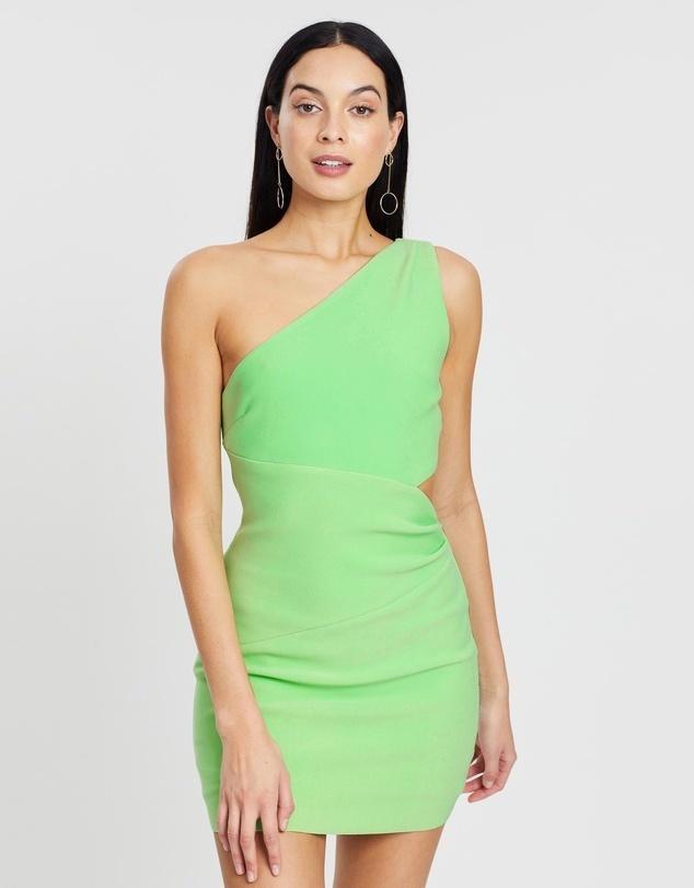 Bec & Bridge Missy Mini Dress Green Size 8 - Image 1