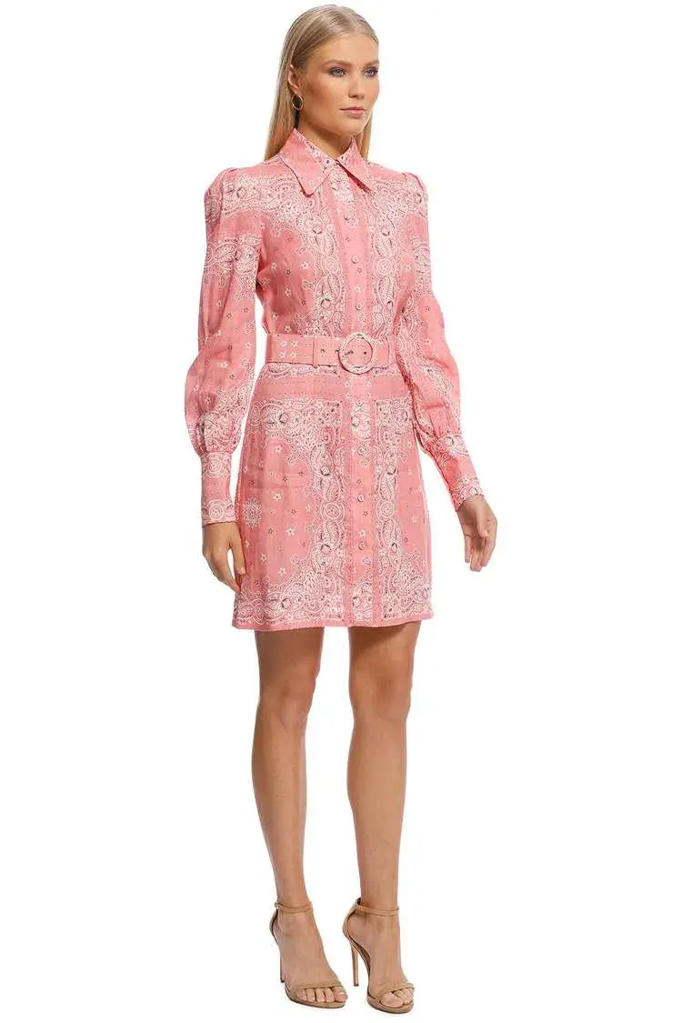 Zimmermann Heathers Bandana Shirtdress Size 1/AU 10 - Image 2