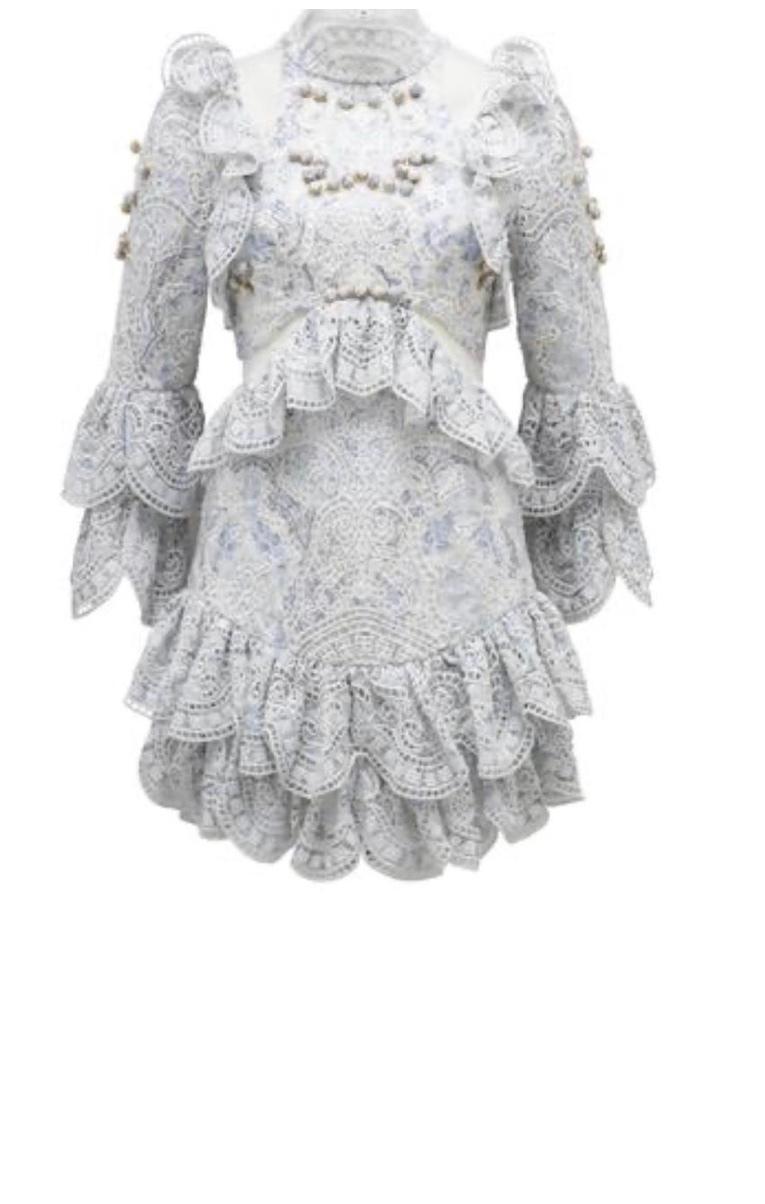 Thurley flutter dress size 8 for rent on The Volte - main image