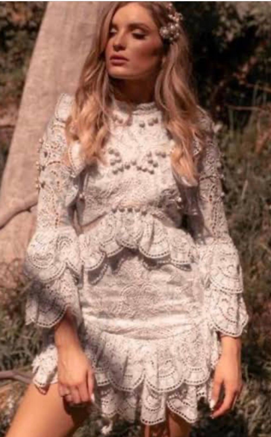 Thurley flutter dress size 8 - Image 3