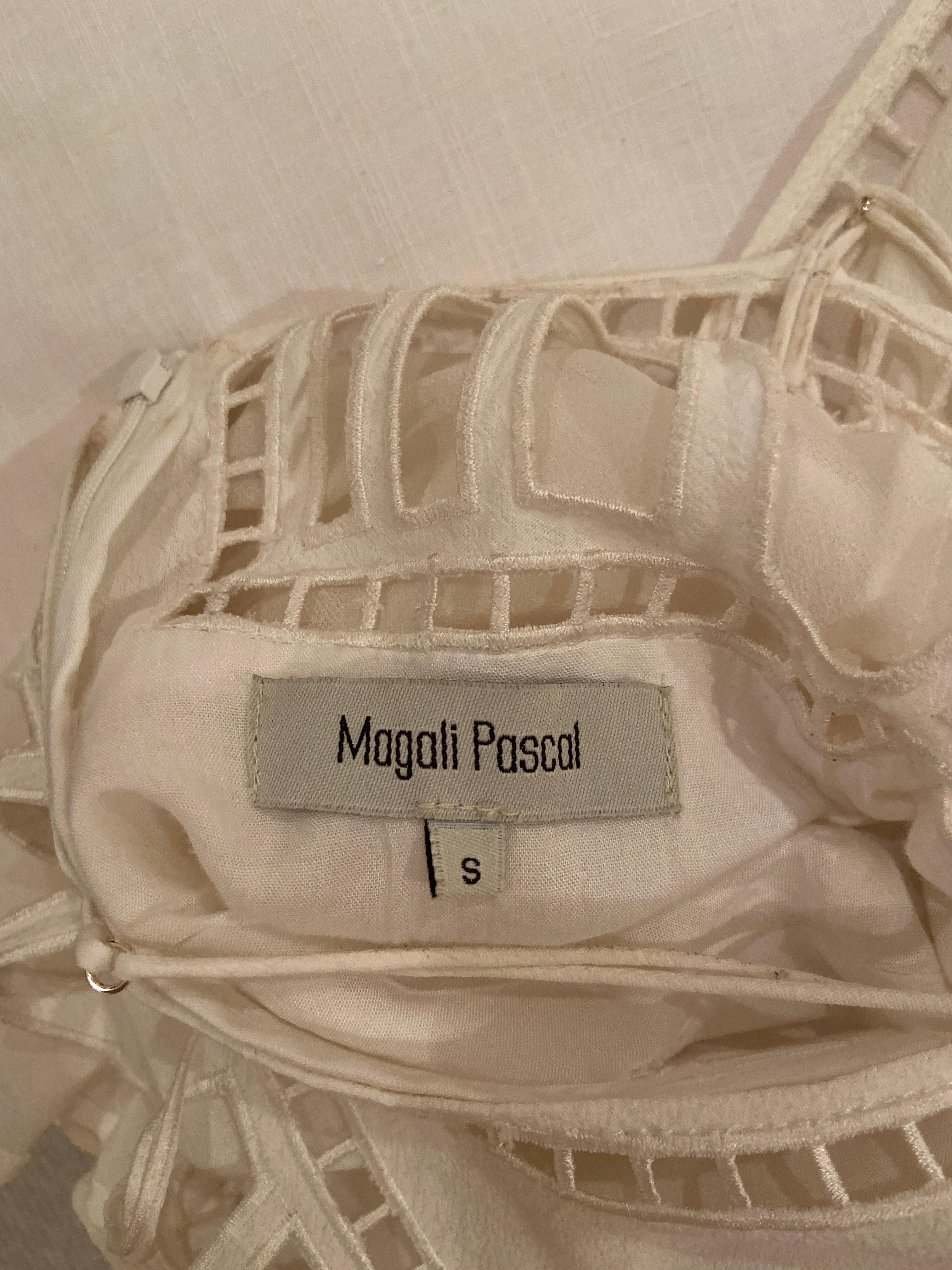 Magali Pascal Ivy Dress White Size 8 - Image 6