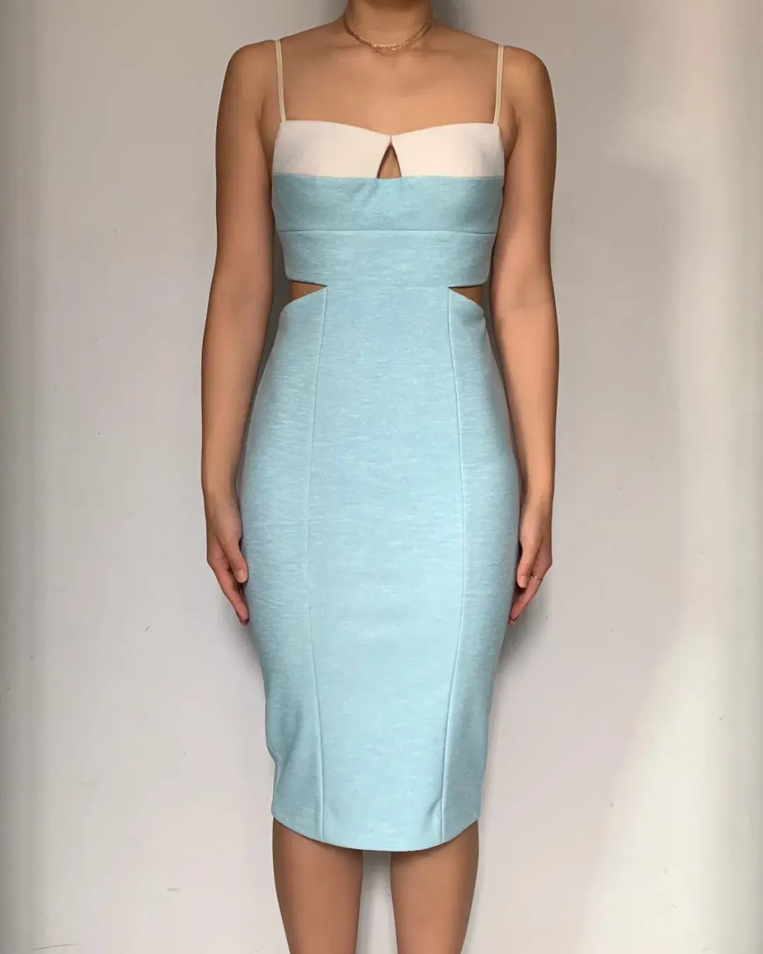 Sheike Hide & Seek Dress Blue Size 6 for rent on The Volte - main image