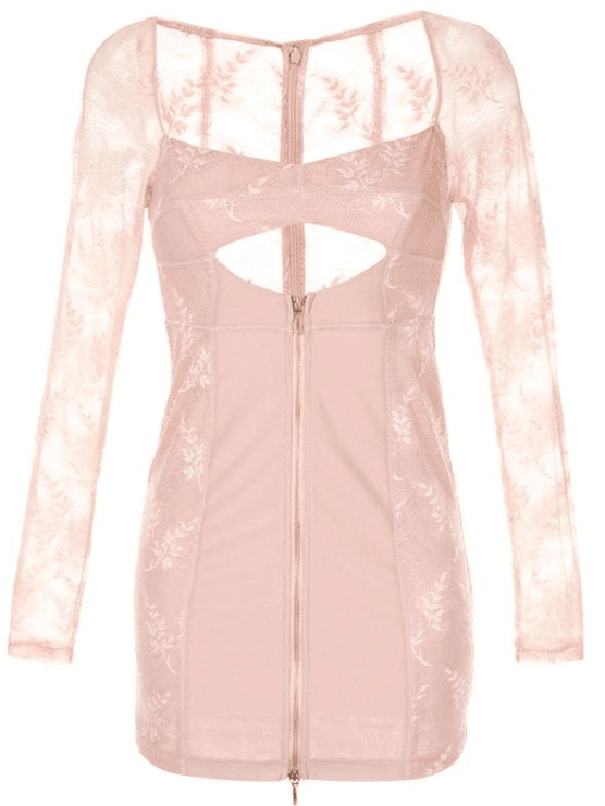 Alice McCall Loveland Mini Dress Pink Size 10 - Image 4