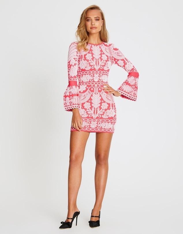 Alice Mccall La Javanaise Mini Dress Lipstick Size 10  - Image 1