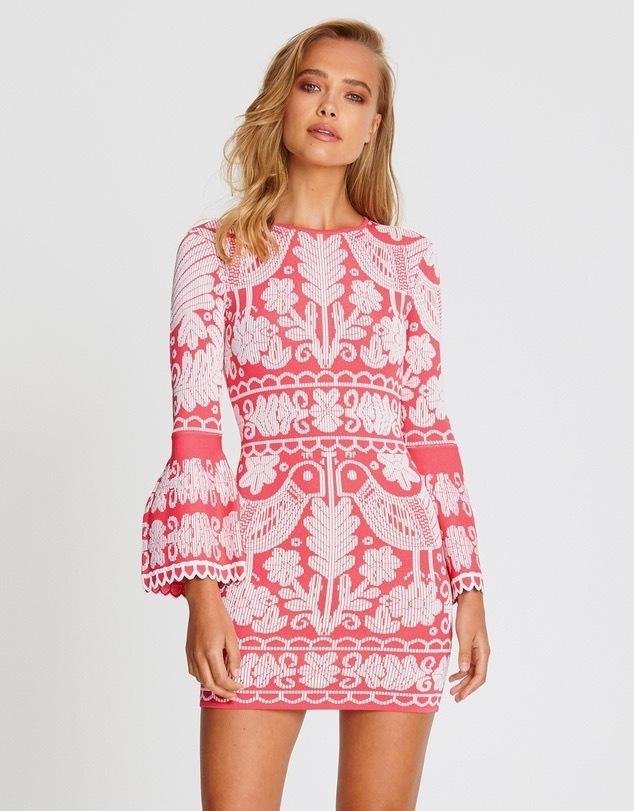 Alice Mccall La Javanaise Mini Dress Lipstick Size 10  - Image 2