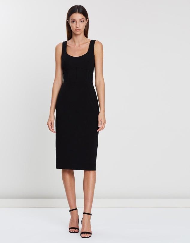 Rebecca Vallance Eddie Dress Black Size 10 - Image 1