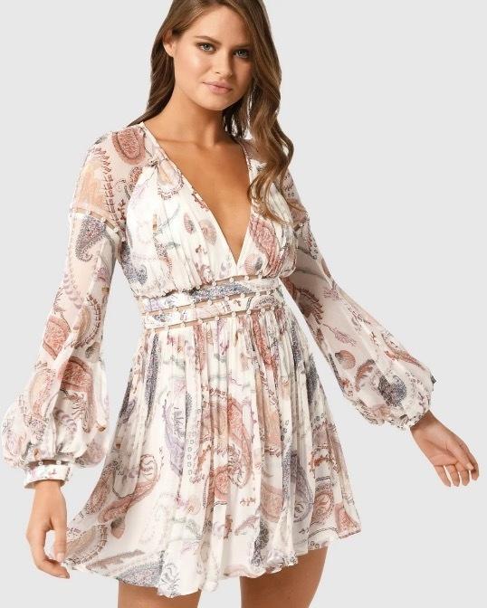 Thurley Treasure Trove Dress Print Size 6 for rent on The Volte - main image