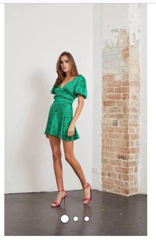 Bec & Bridge Tropicana Mini Dress | Size 8 - Image 3