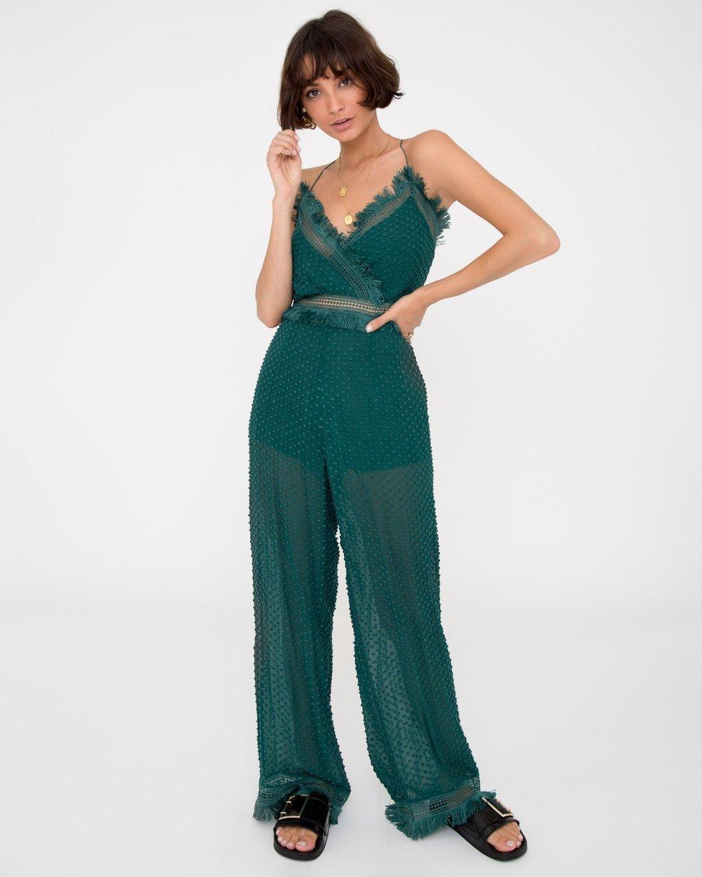 Carver Lina Jumpsuit Green Size 8  - Image 1