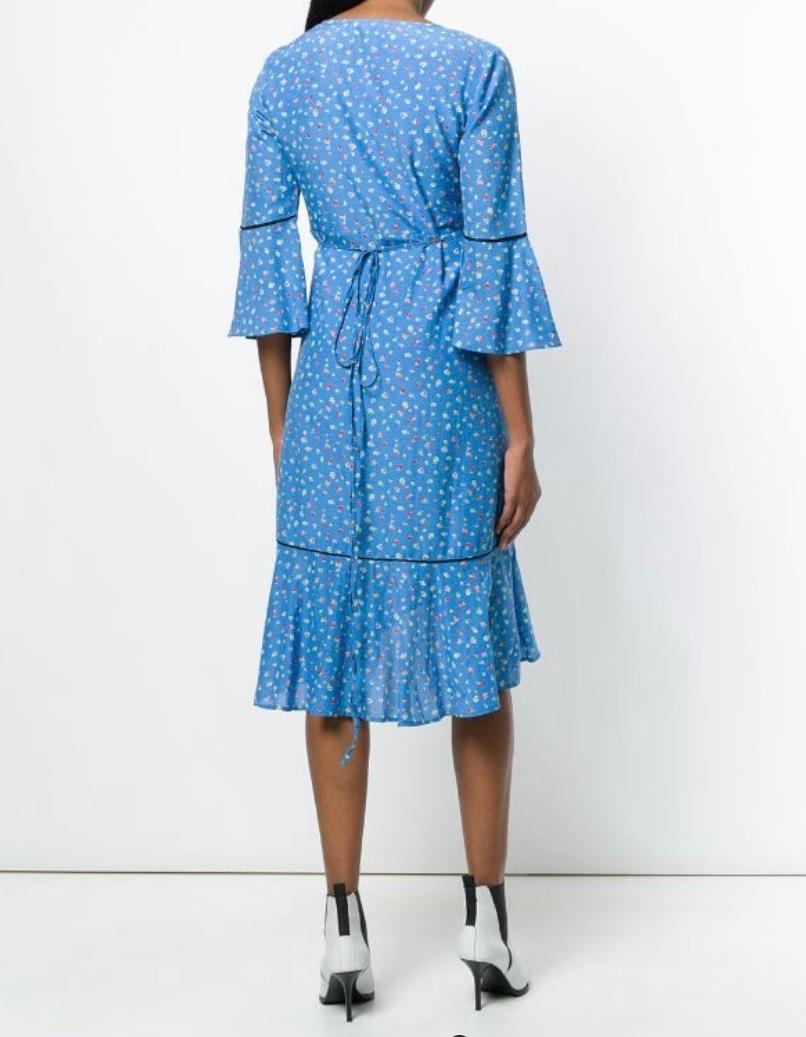 Ganni Beacon Wrap Dress - Image 2