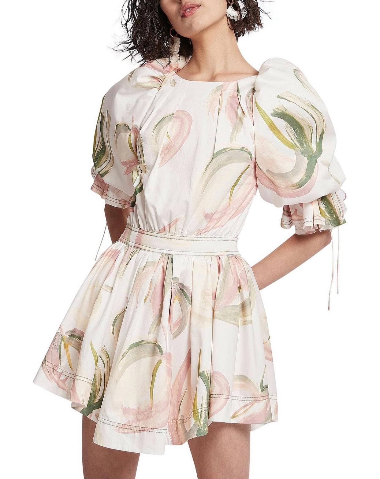 Aje Imprint Mini Dress Print Size 10 - Image 1