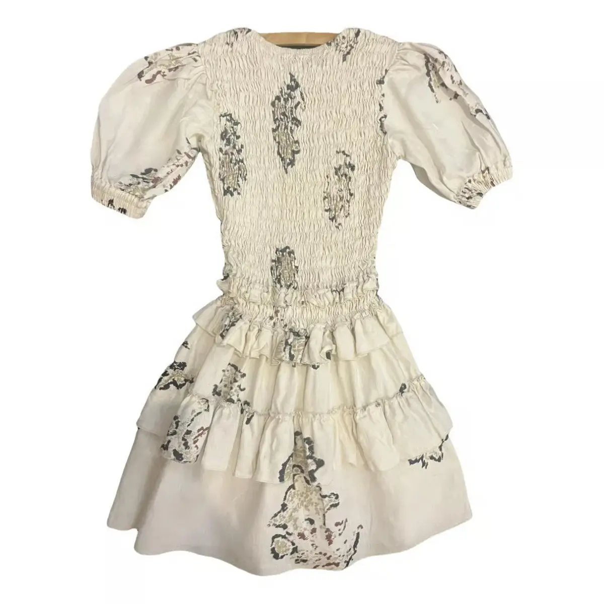 Sir The Label Aster Tee Mini Dress Bone Size 2 | AU 10 - Image 3