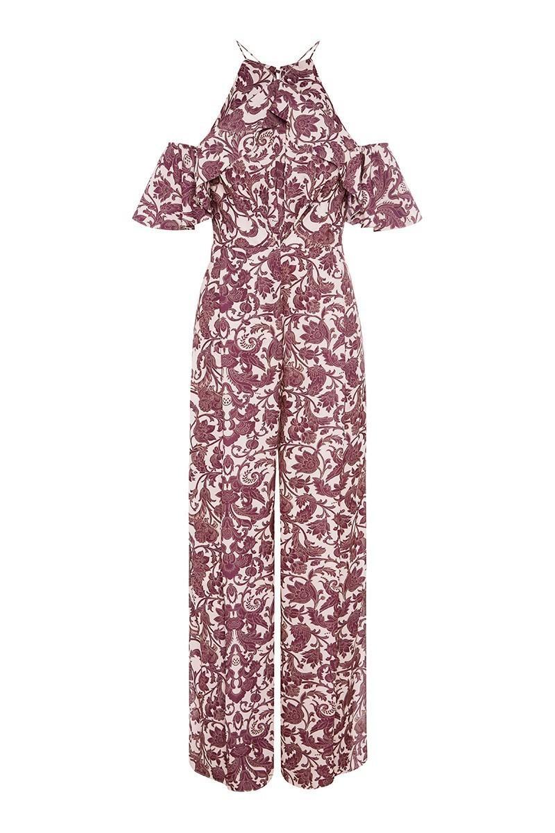 Sheike Parlour floral jumpsuit size 8 - Image 3