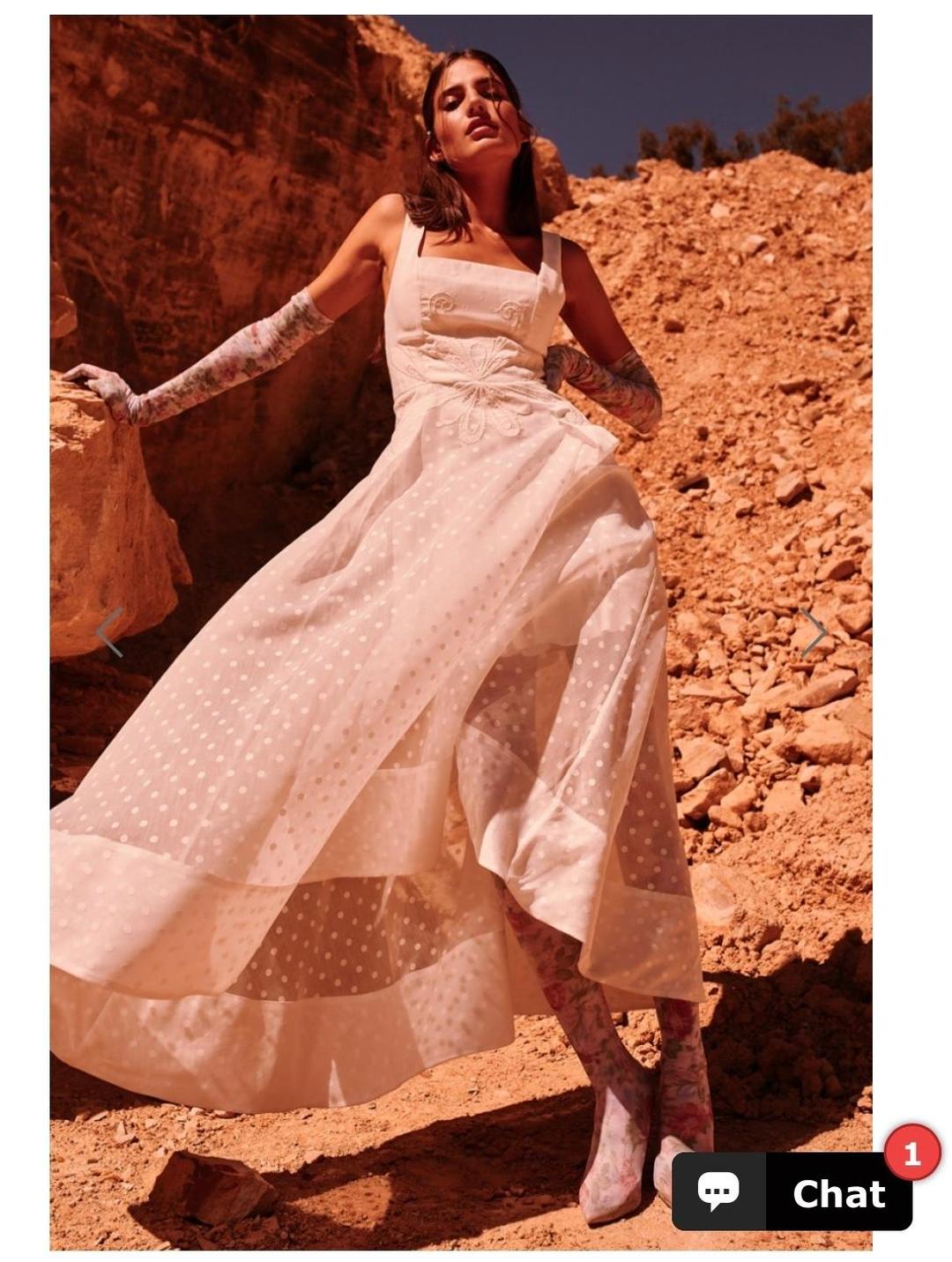 Keepsake the Label - Chime gown Porcelain for rent on The Volte - main image