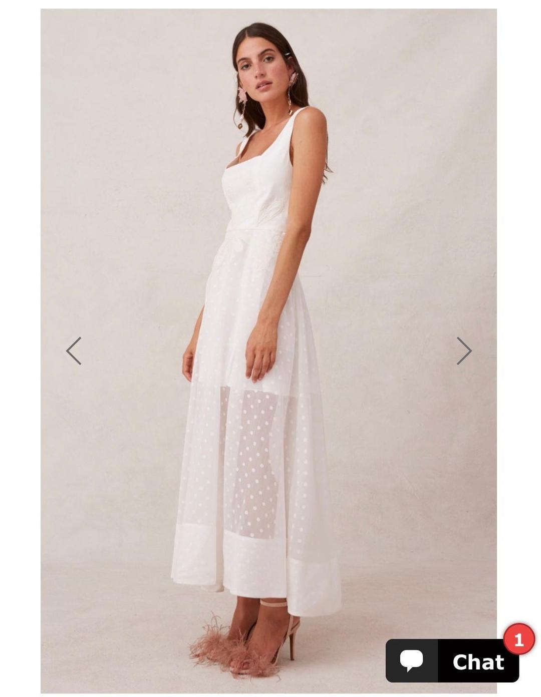 Keepsake the Label - Chime gown Porcelain for rent on The Volte - main image