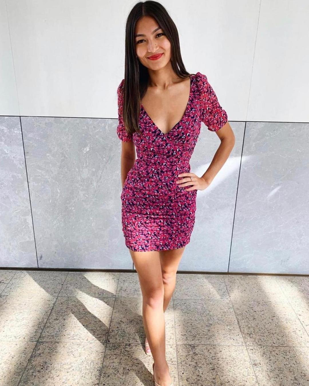 Juniper Vee Dress for rent on The Volte - main image