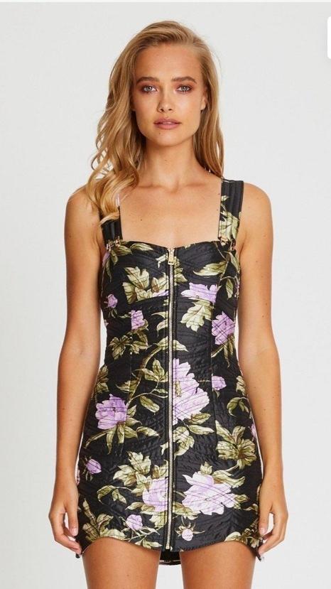 Alice McCall Wild Flowers Dress in black size 6 - Image 5