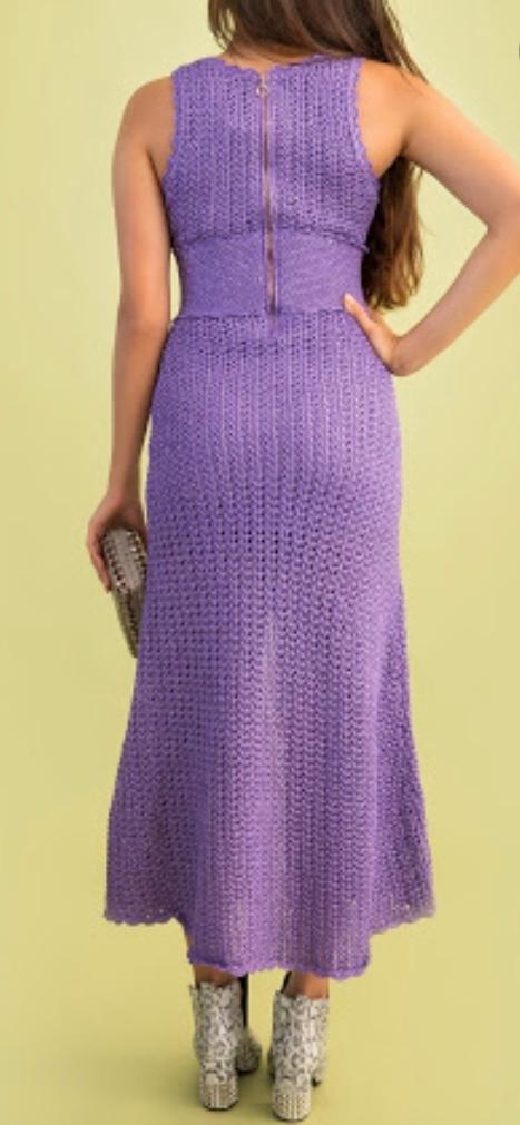 Alice McCall Coney Island Midi Dress in Violet Size 6. - Image 1
