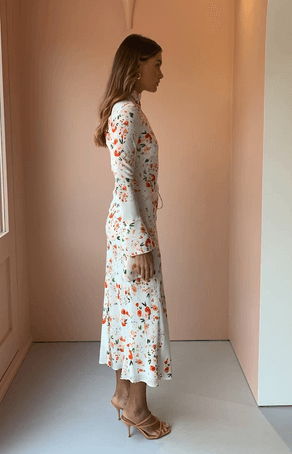 Bec and Bridge Tilly dress in water colour size 12  - Image 2