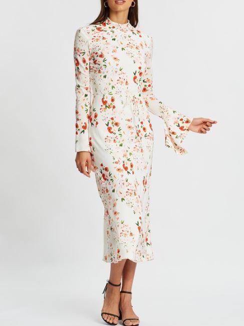 Bec and Bridge Tilly dress in water colour size 12  - Image 1
